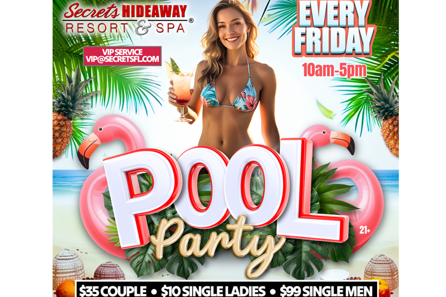 Friday Pool Party - IOS Takeover