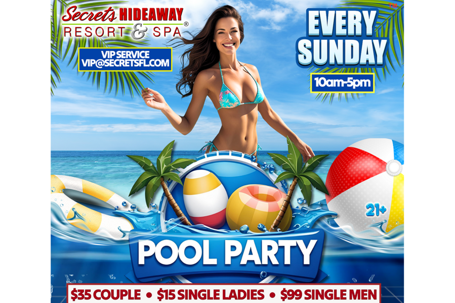 Sunday Pool Party 10am-5pm