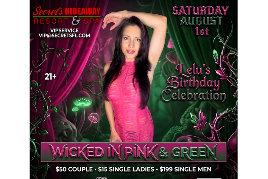 Wicked in Pink or Green - Lelu's Birthday Celebration
