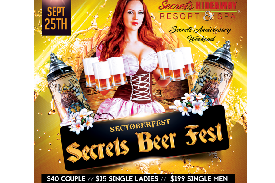 Secrets Beer Fest - SecToberfest: Secrets Anniversary