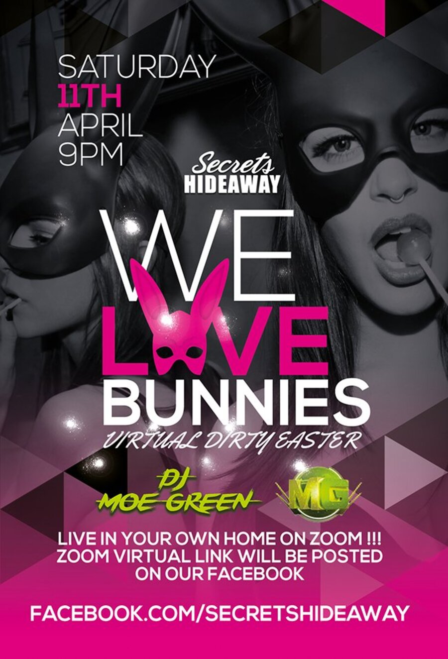 Virtual Dirty Easter Saturday Night  ZOOM