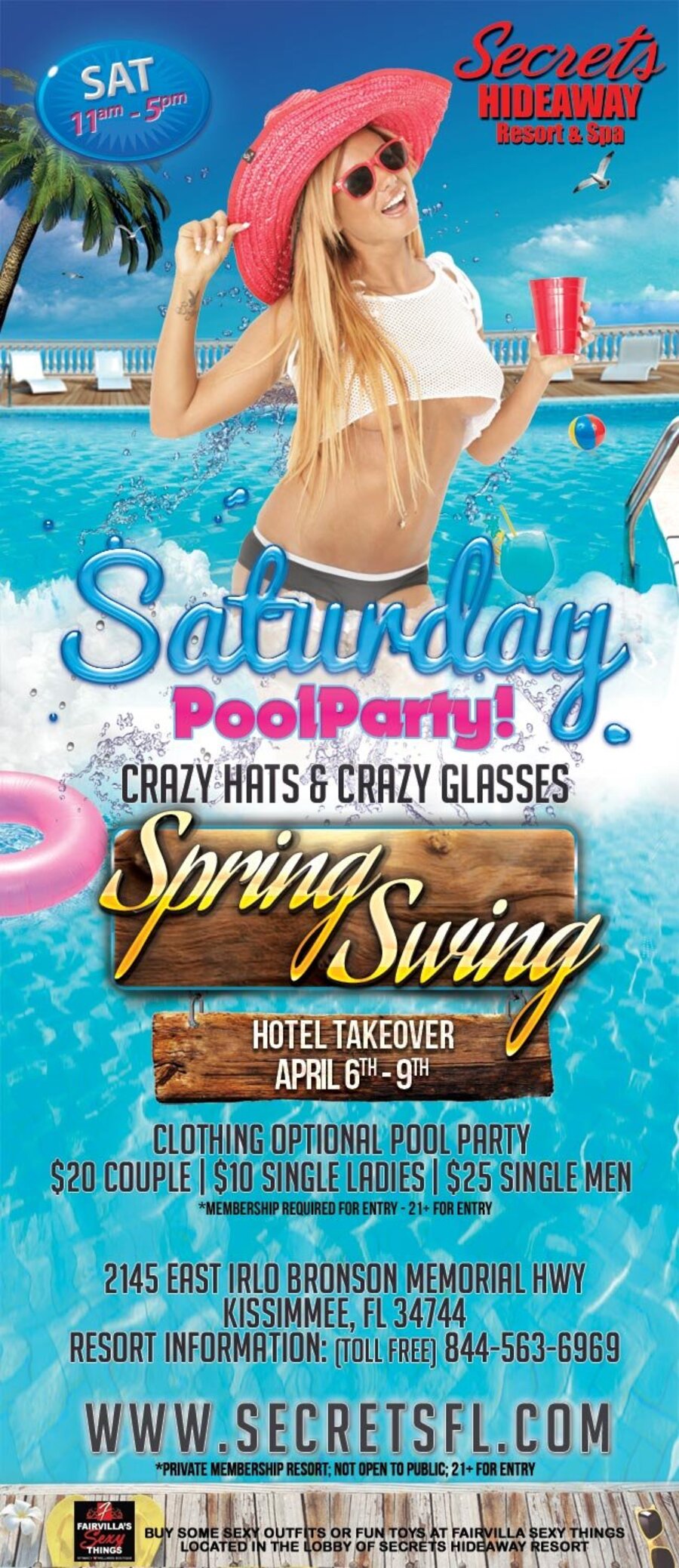 Saturday Pool Party