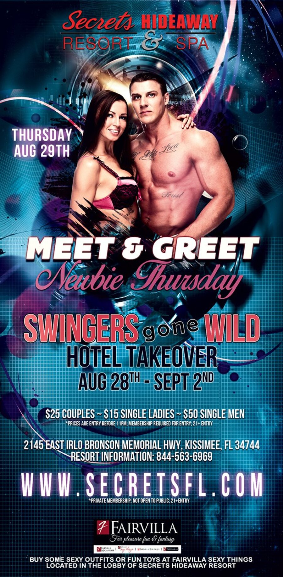 Meet & Greet - Swingers Gone Wild Takeover