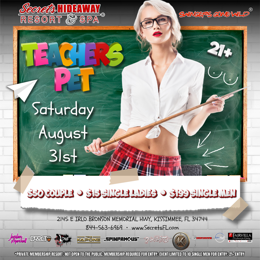 Teachers Pet - Swingers Gone Wild®