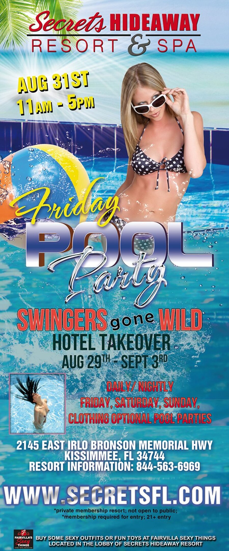 Friday Pool Party 11am-5pm