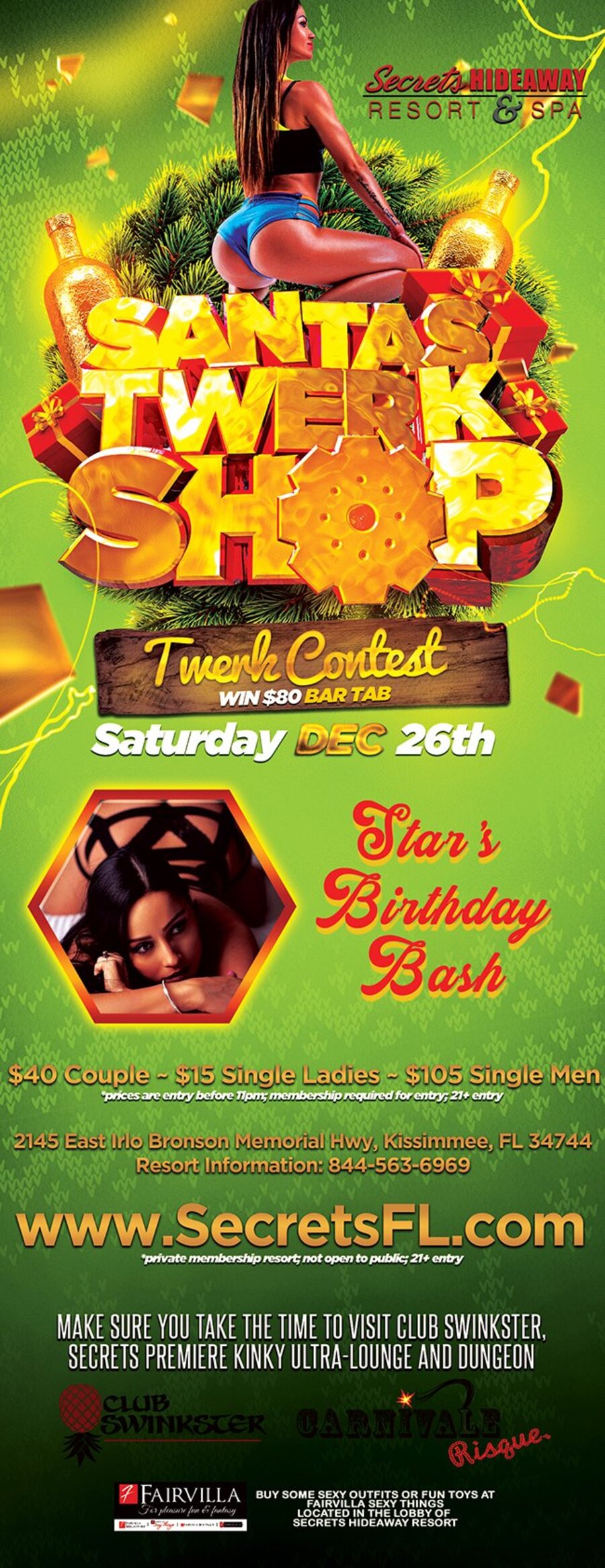 Santa's Twerk Shop - Star's Birthday Bash