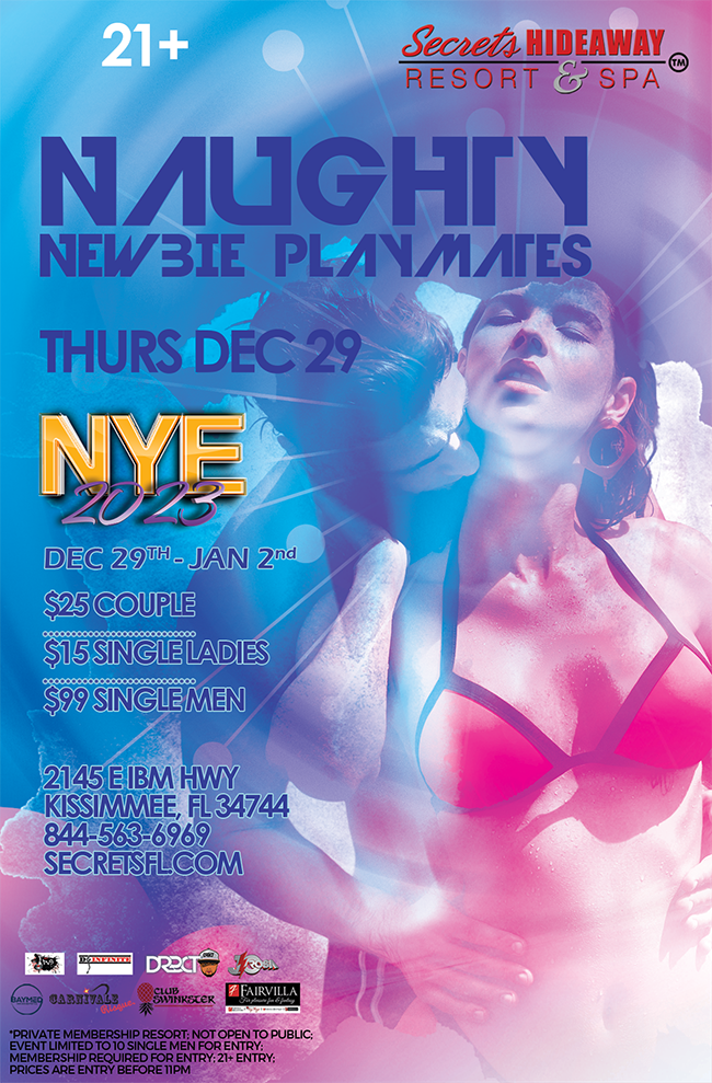 Naughty Newbie Playmates - NYE Takeover