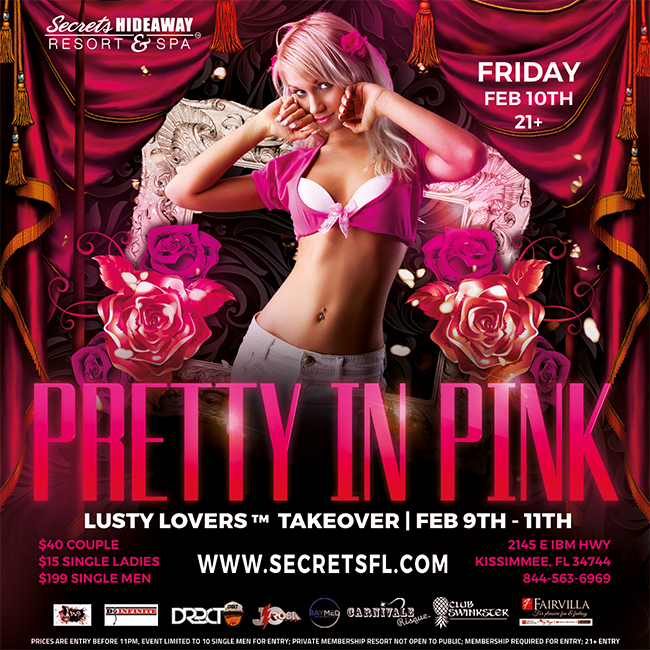Pretty in Pink - Lusty Lovers Takeover