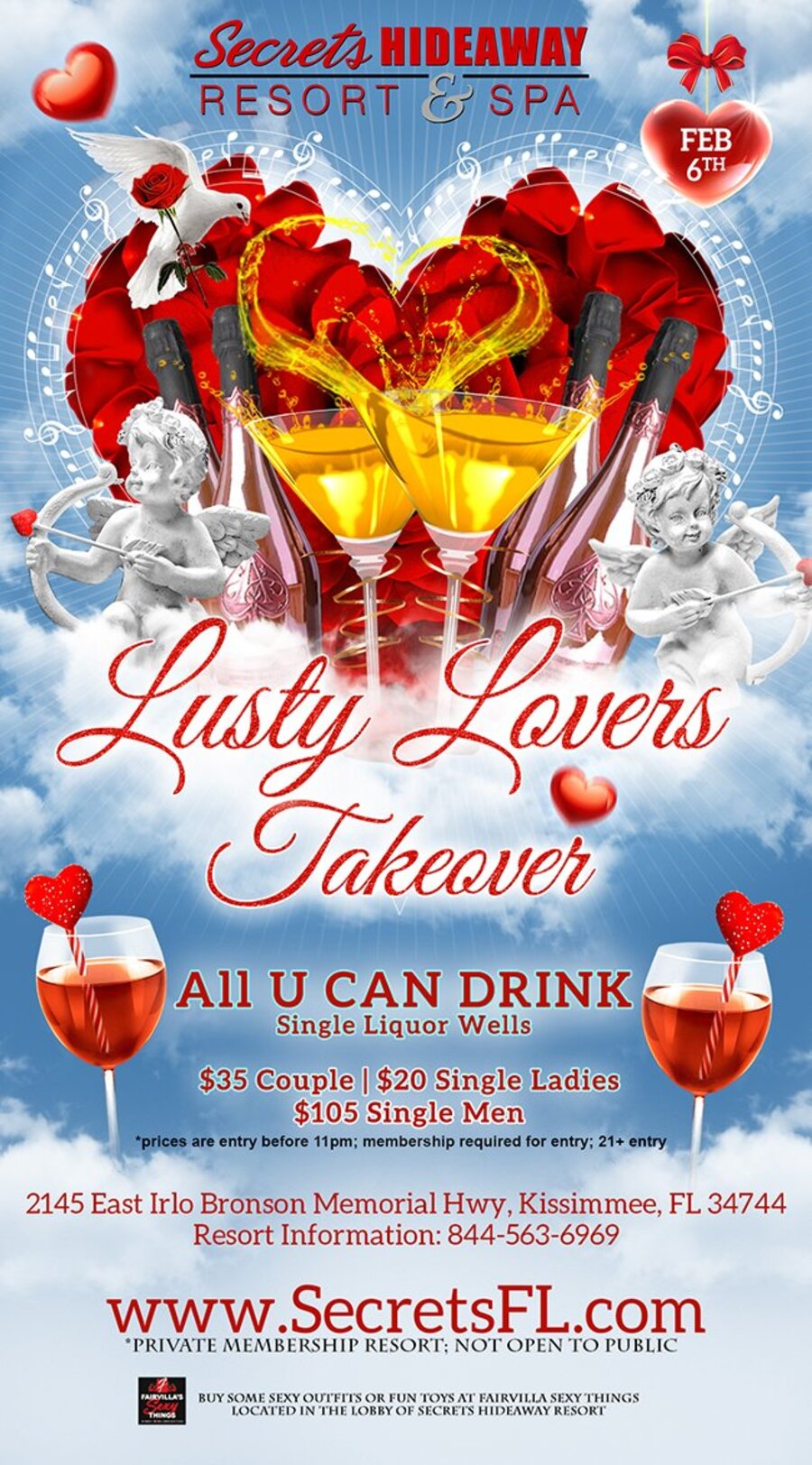 All U Can Drink - Lusty Lovers Takeover