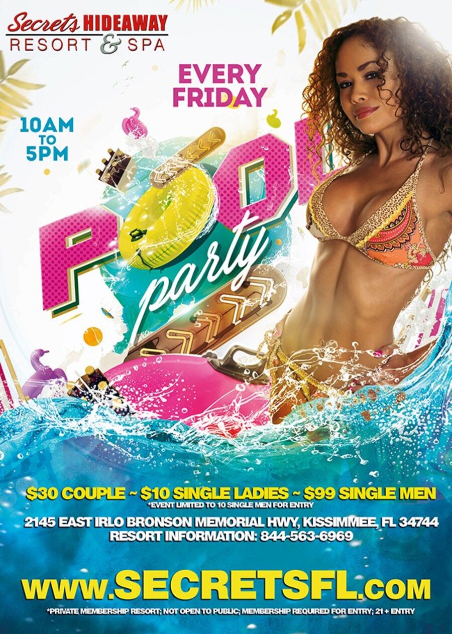 Friday Pool Party 10am-5pm