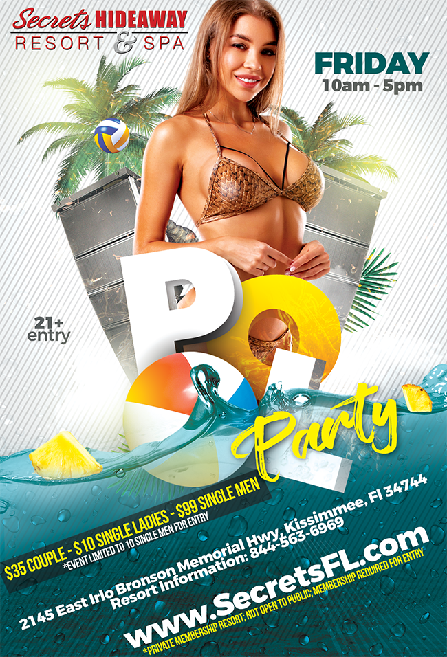 Friday Pool Party 10am-5pm