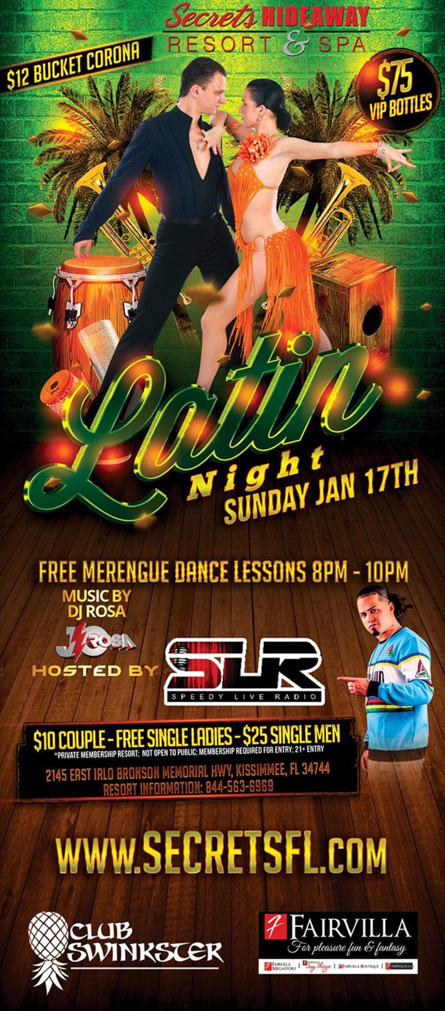 Latin Night - FREE Merengue lessons