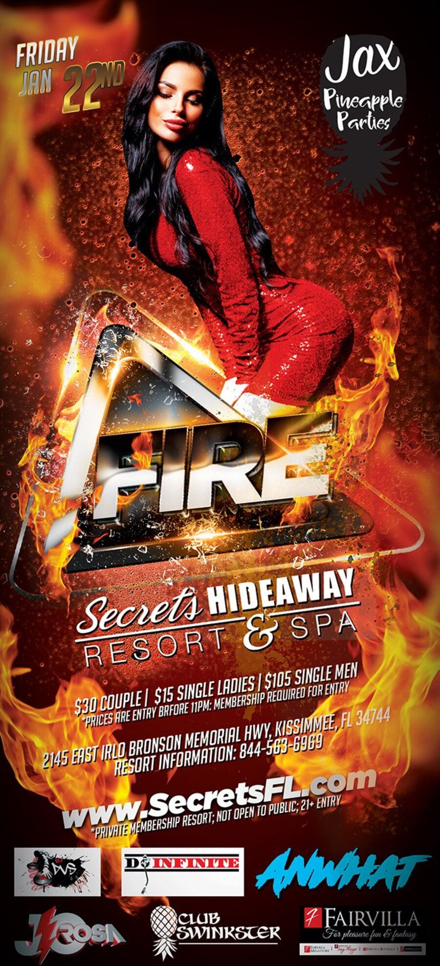 FIRE - Jax Pineapple Parties