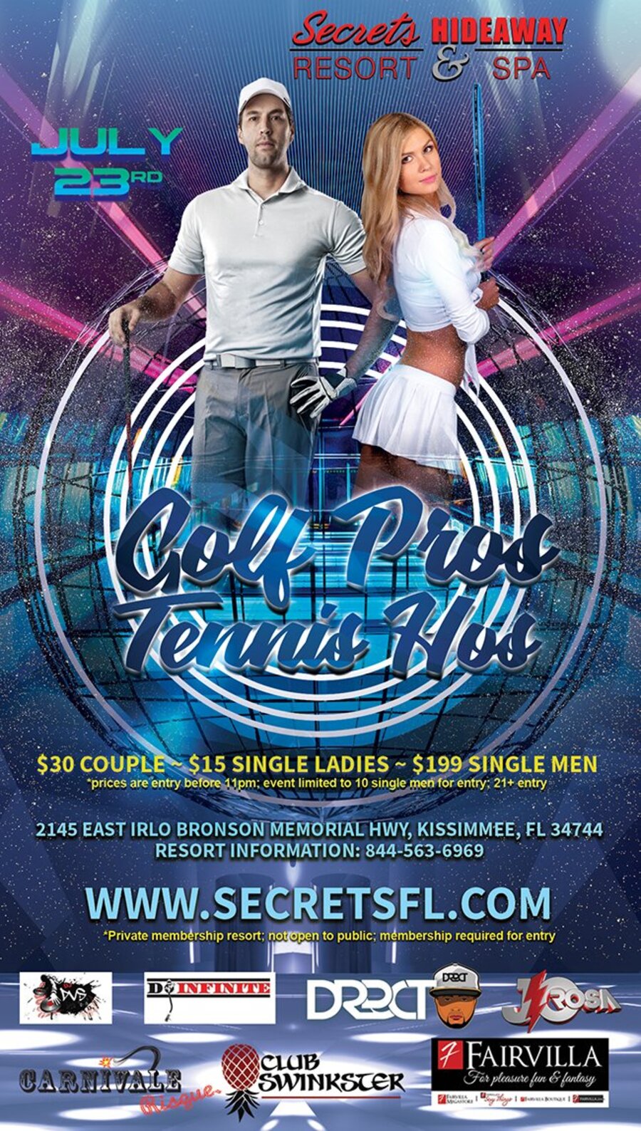 Golf Pros & Tennis Hos