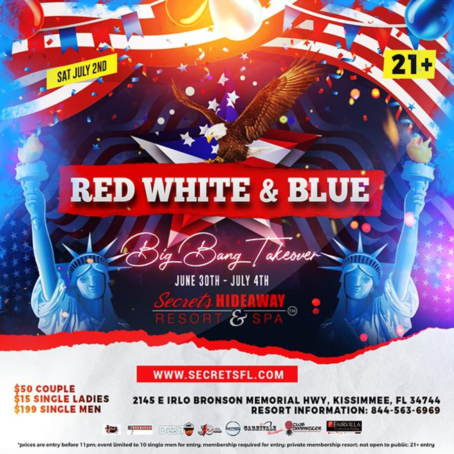 Red White & Blue - Big Bang Takeover