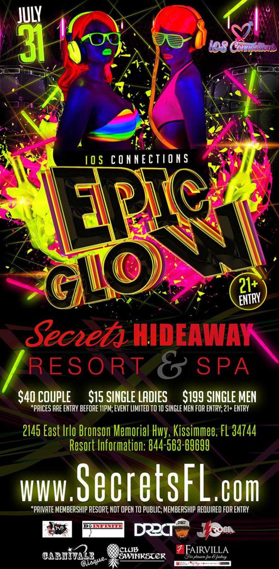 Epic Glow - IOS Connections