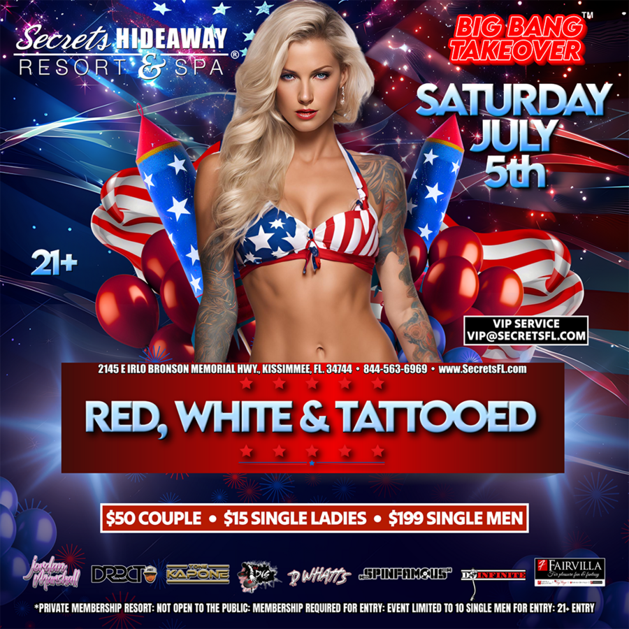 Red, White & Tattooed  - Big Bang™ Celebration