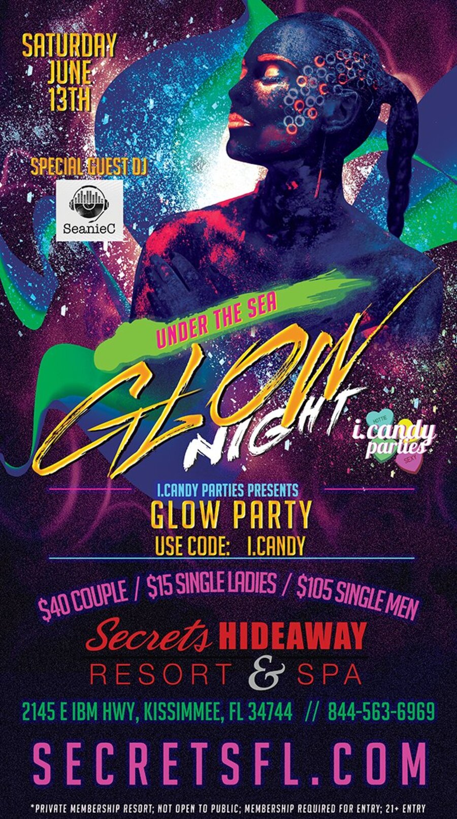 Under the Sea Glow - i.candy Parties