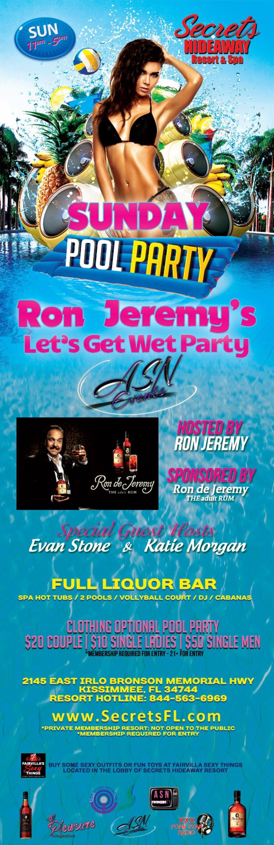 Let's Get Wet Pool Party  - 11am 5pm