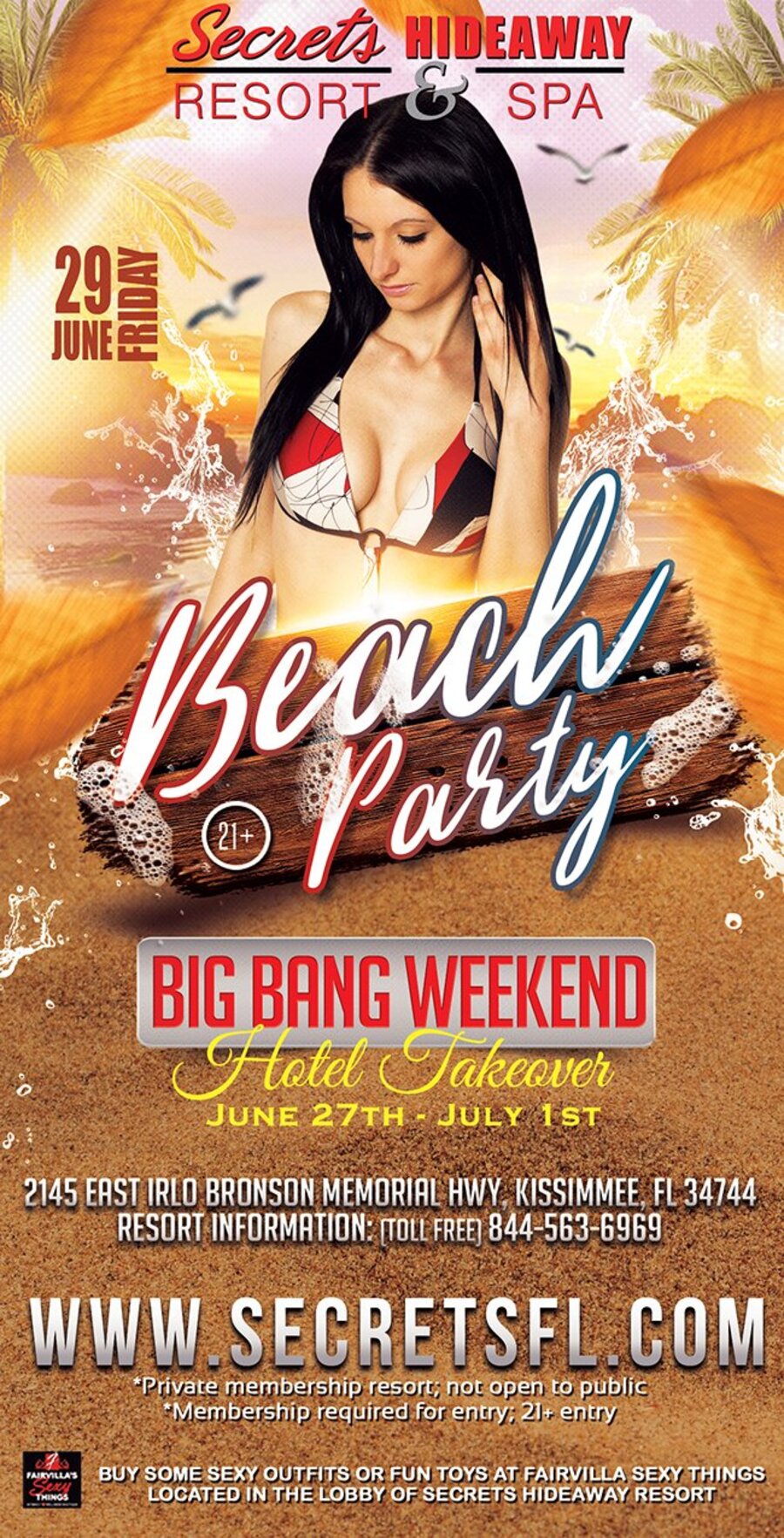 Beach Party - Big Bang Weekend 2018