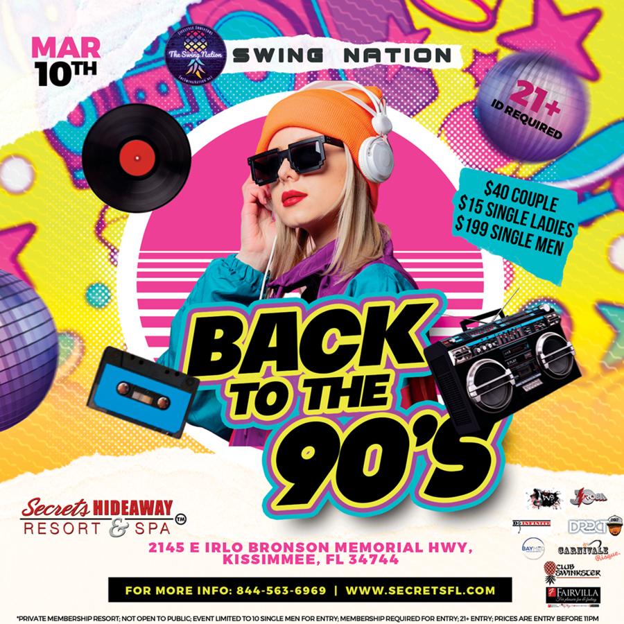 Back to the 90's - Swing Nation weekend