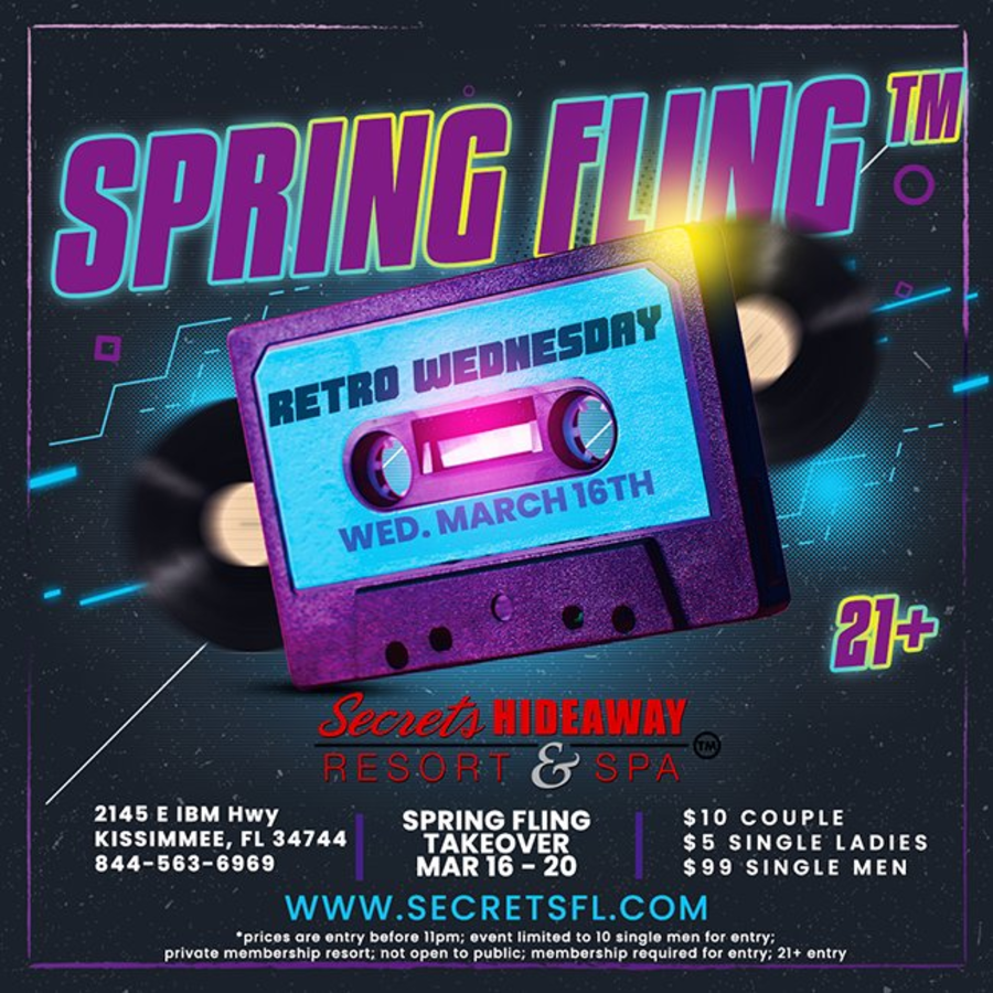 Retro Wednesday - Spring Fling Takeover