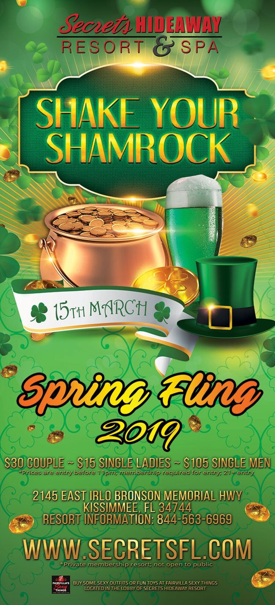 Shake your Shamrock - Spring Fling Takeover