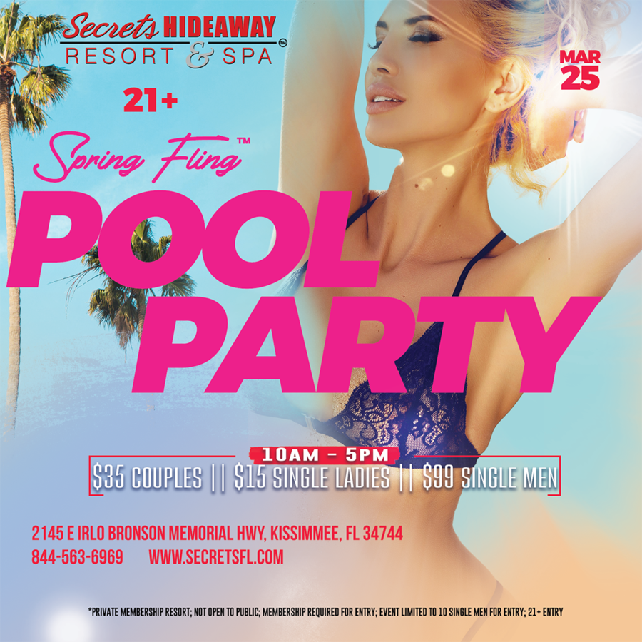 Pool Party 10am-5pm - Spring Fling 2023