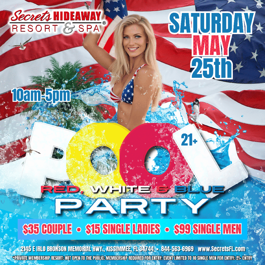 Soaked pool party - Swingers Break®