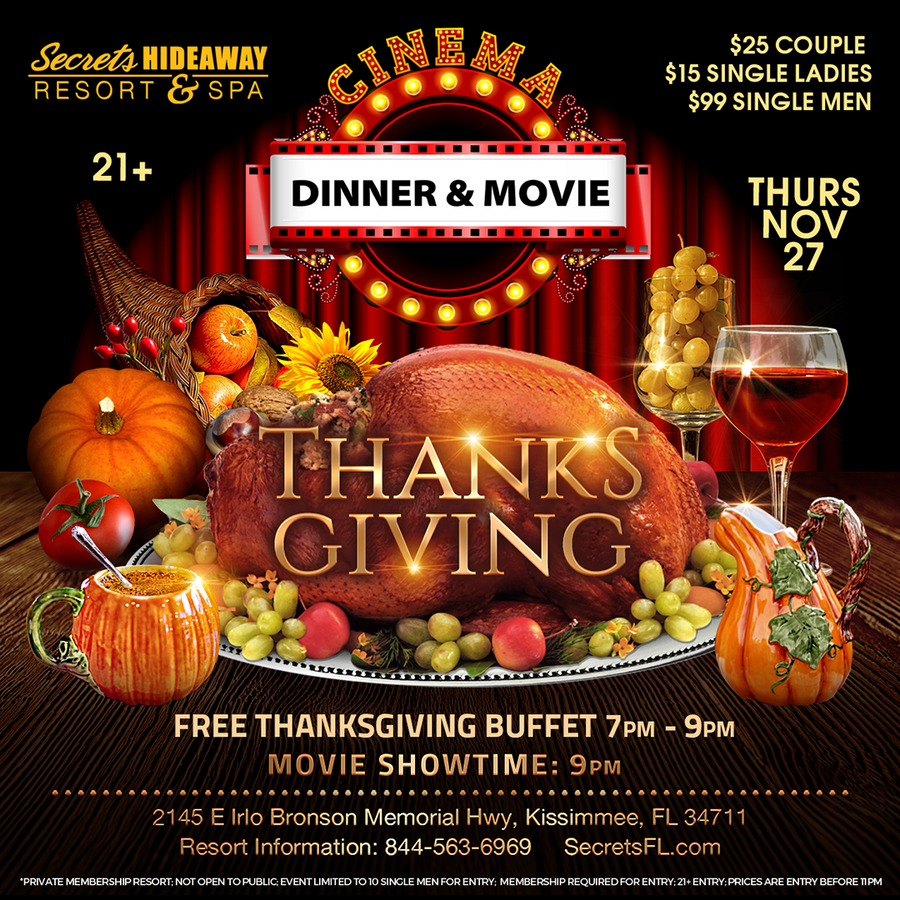 Dinner & a Movie - Thanksgiving
