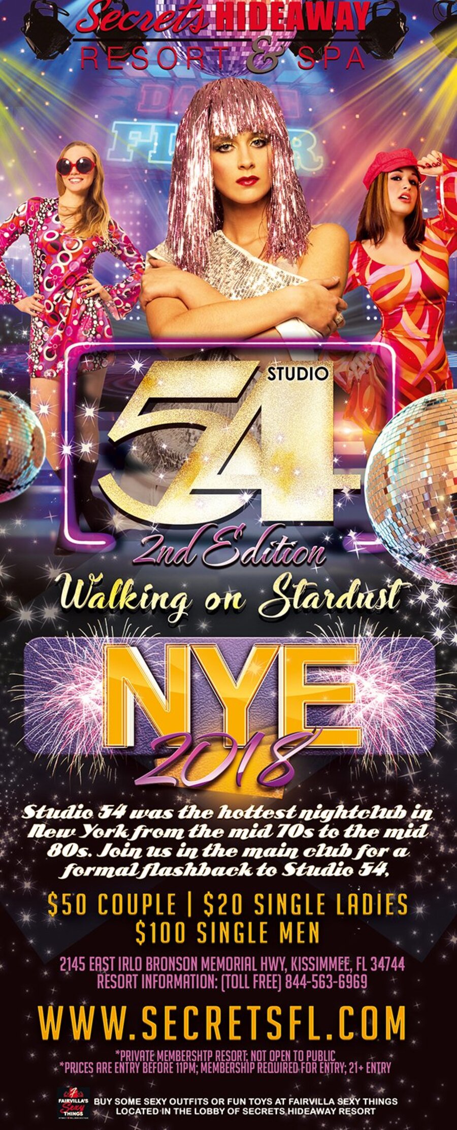 NYE 2nd Edition - Walking on Stardust