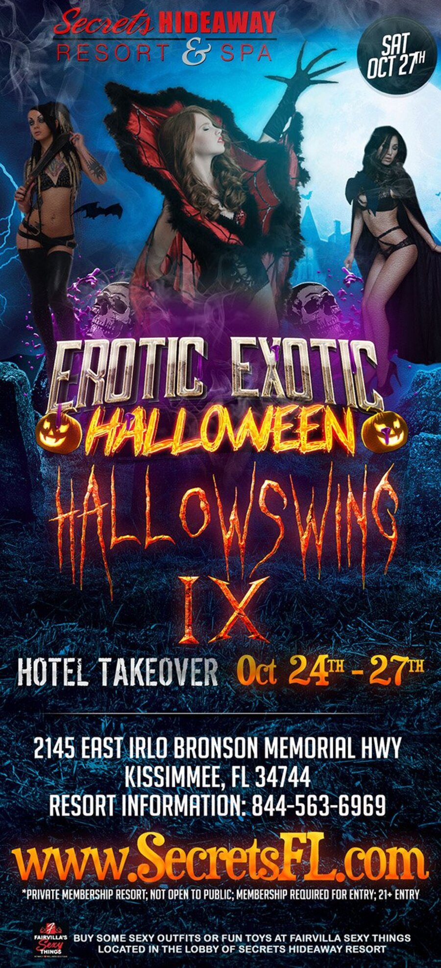 Erotic Exotic Halloween - Hallowswing IX
