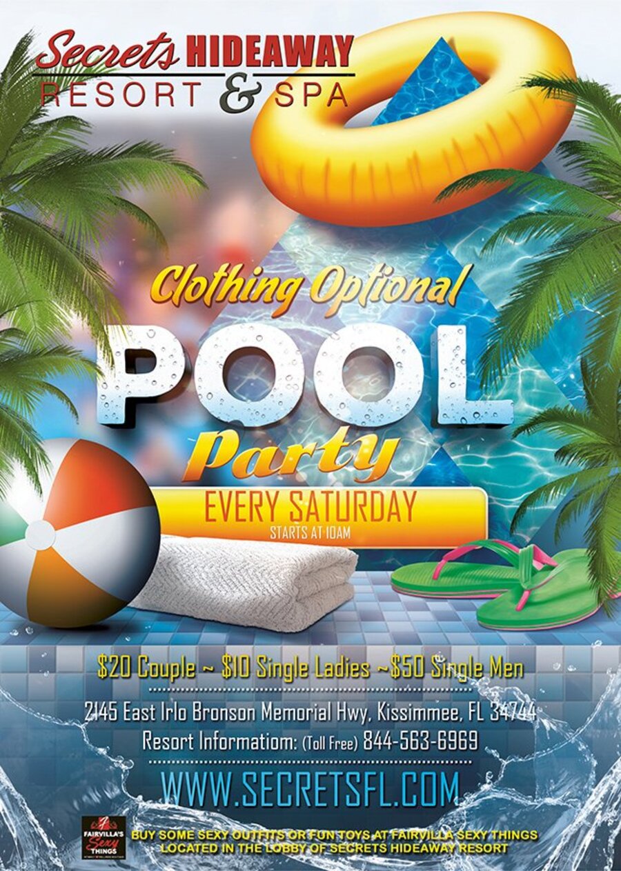 Saturday Pool Party 10am-5pm
