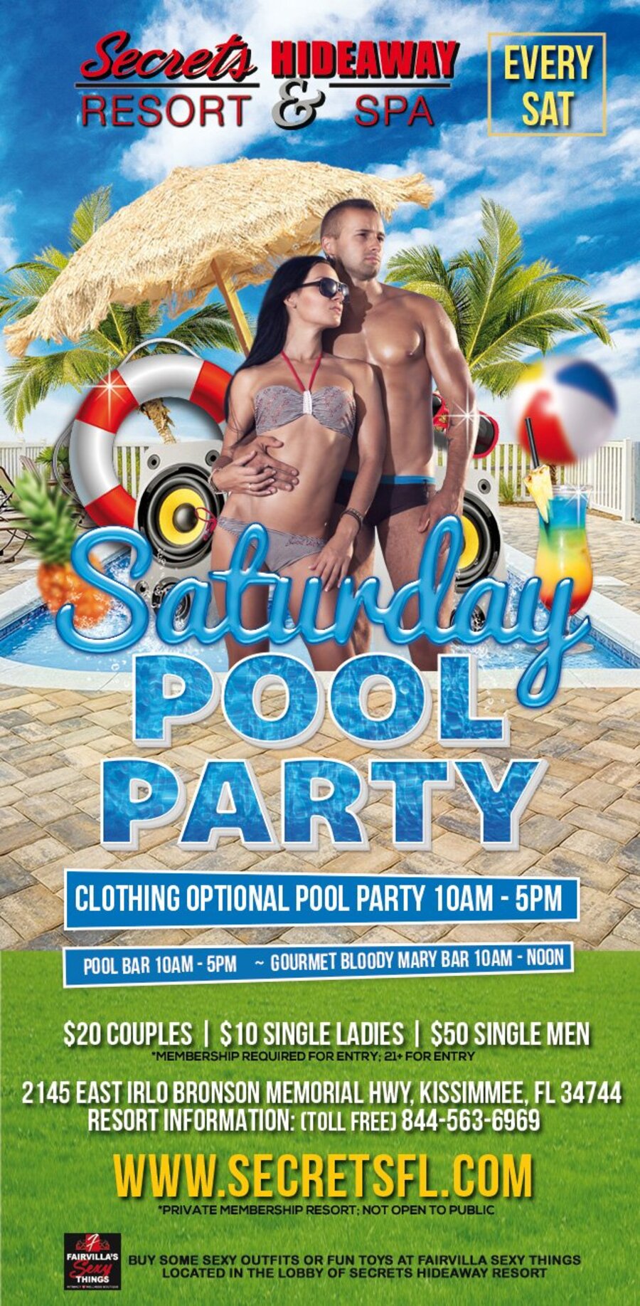 Saturday Pool Party