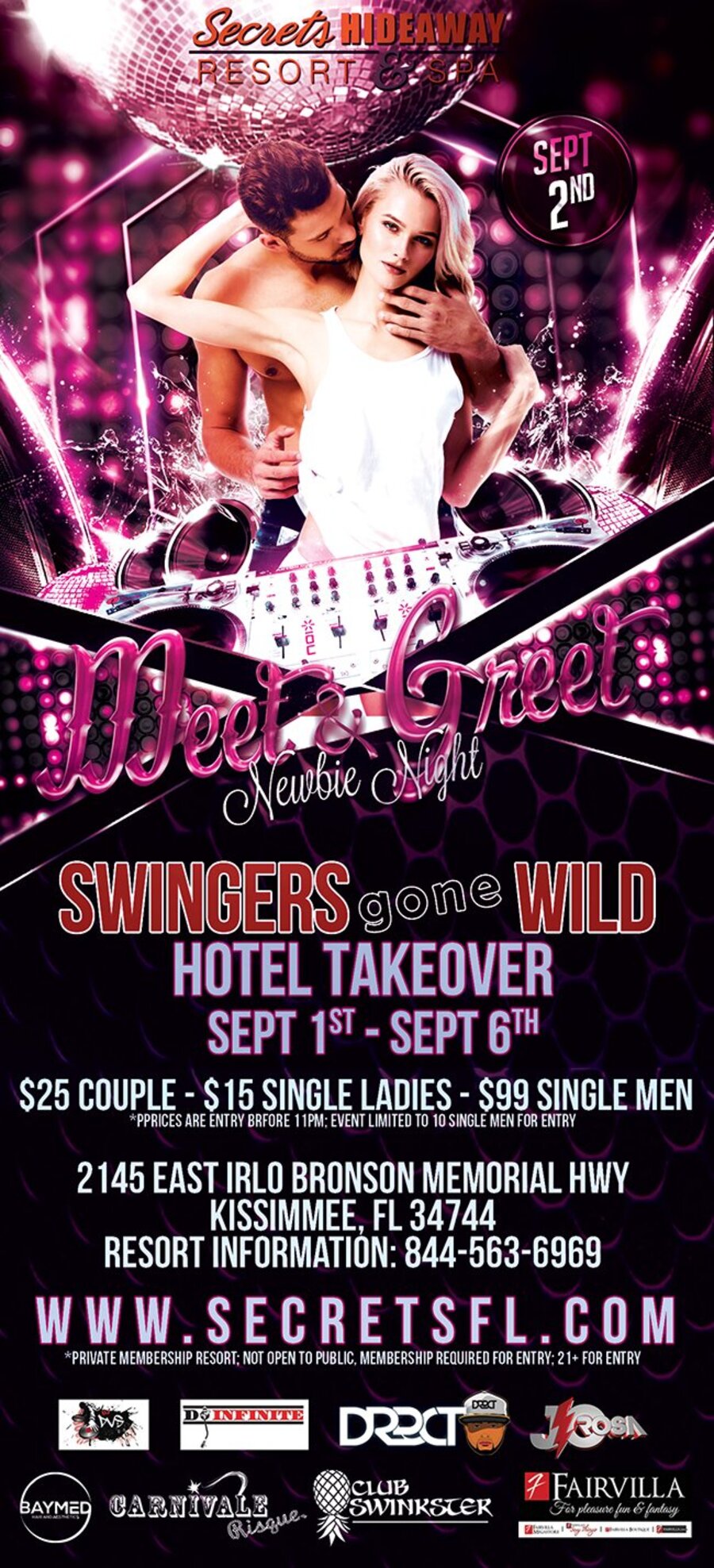 Meet & Greet Newbie Night - Swingers Gone Wild