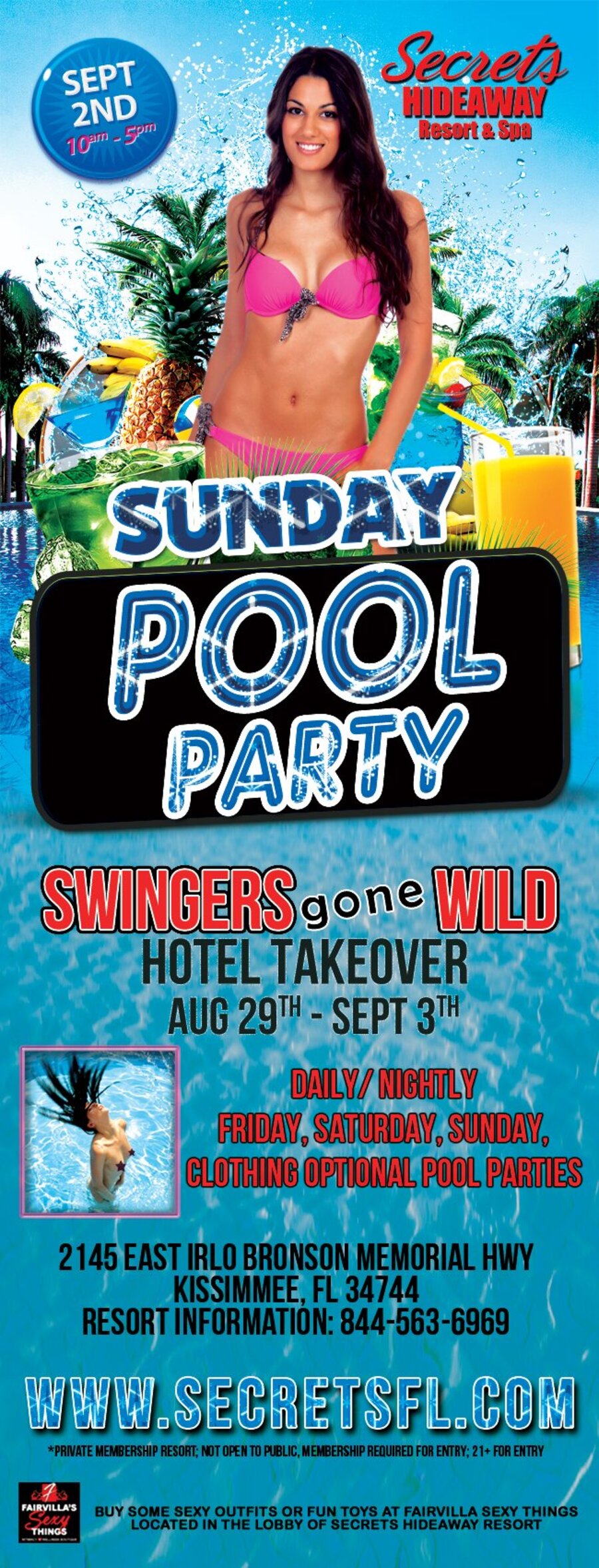 Sunday Pool Party 11am-7pm