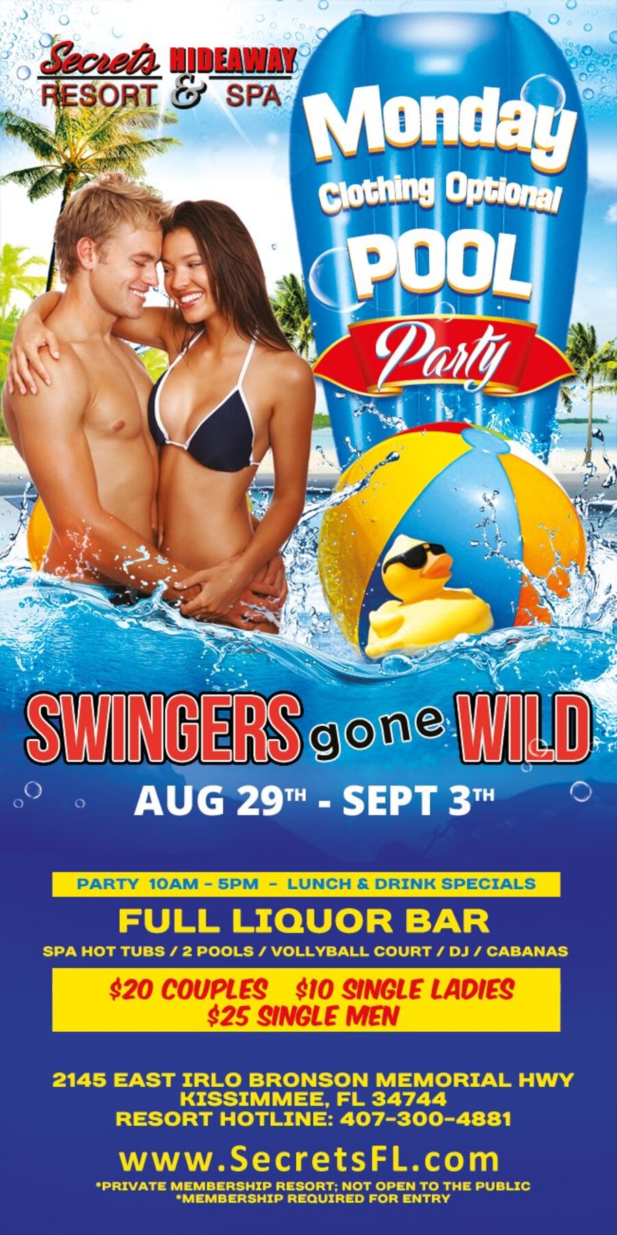 Monday Pool Party 11am-5pm