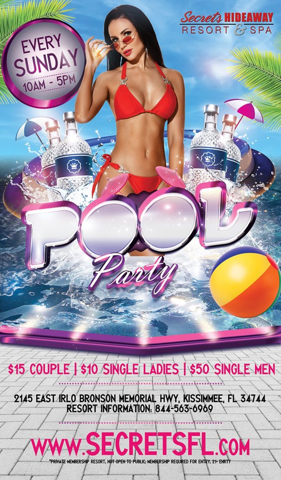 Pool Party 10am-5pm - Spring Fling Takeover