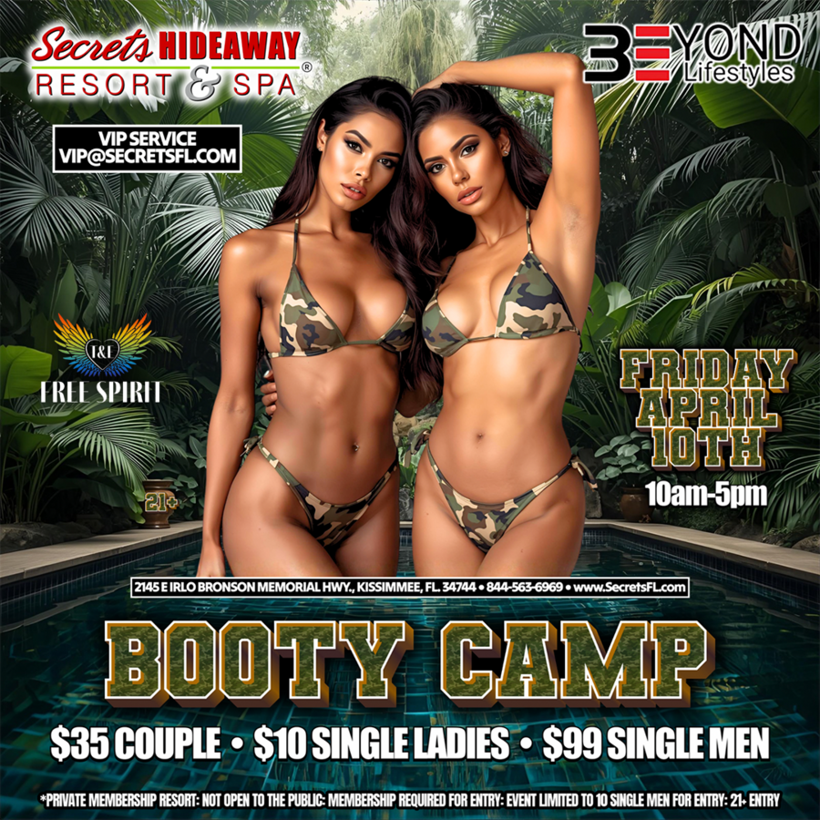 Booty Camp Pool Party - Beyond Lifestyles Takeover