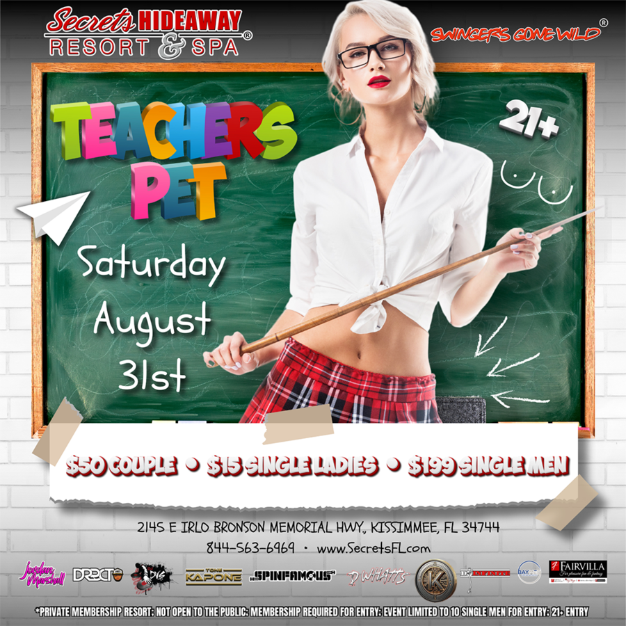 Teachers Pet - Swingers Gone Wild®
