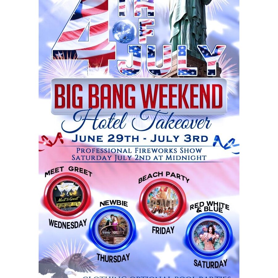 Red White & Blue - Big Bang Weekend 2016