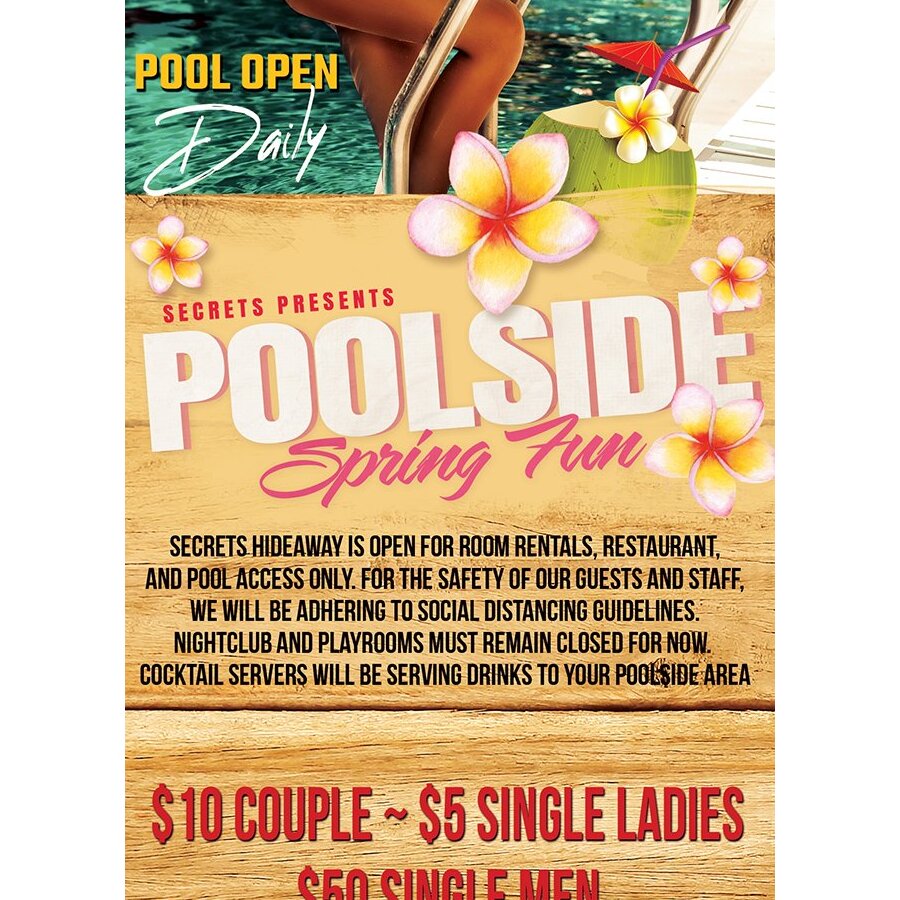 Monday Poolside Spring Fun