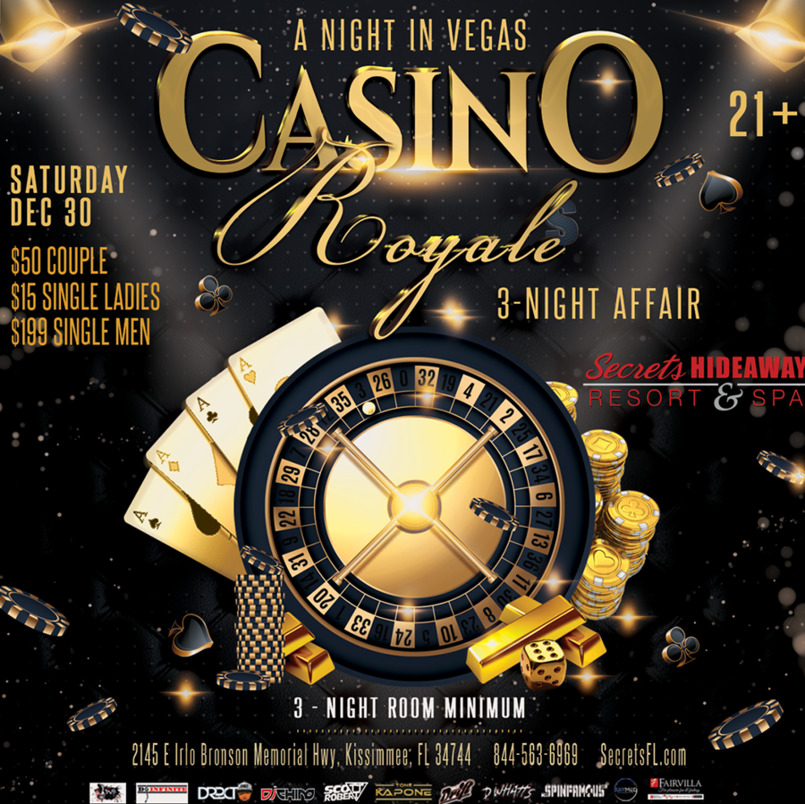 Casino Royale - NYE 3 Night Affair