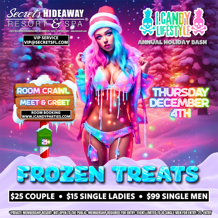 Frozen Treats - i.Candy Lifestyle® Holiday Bash