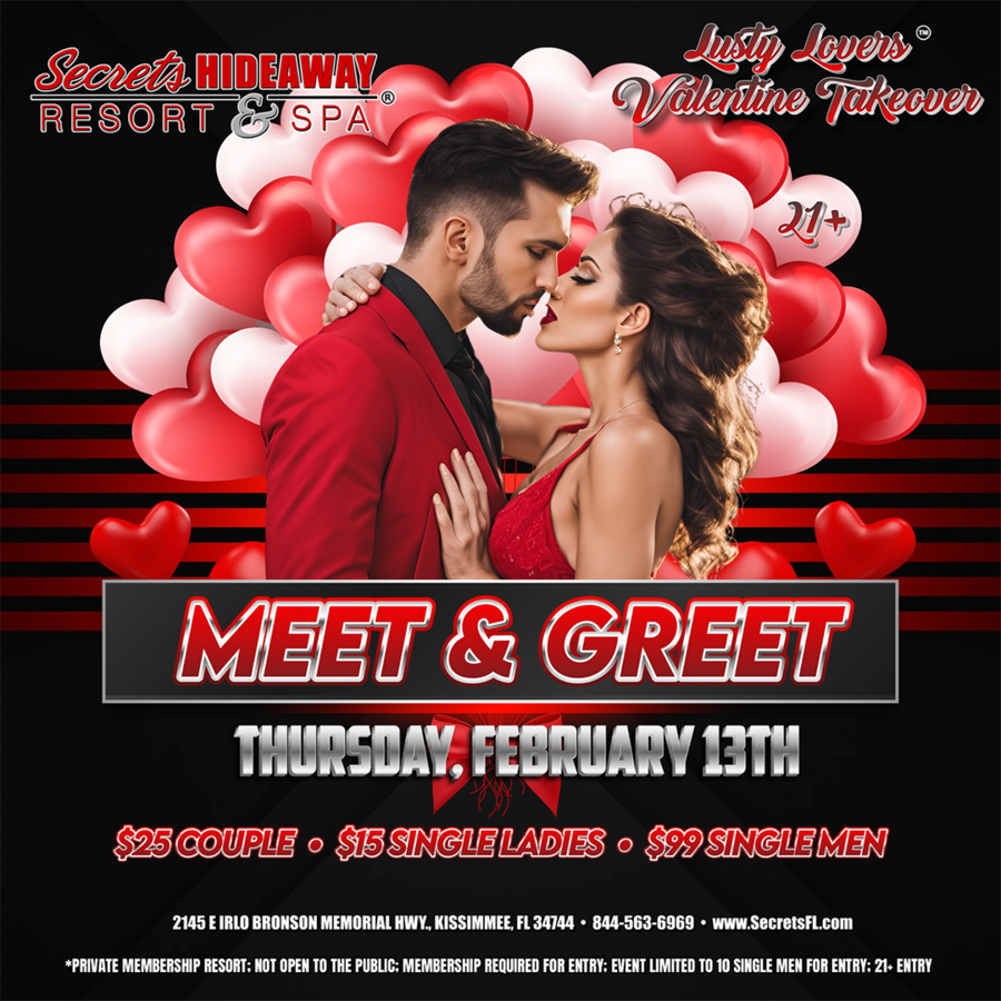 Meet & Greet - Lusty Lovers™ Valentine