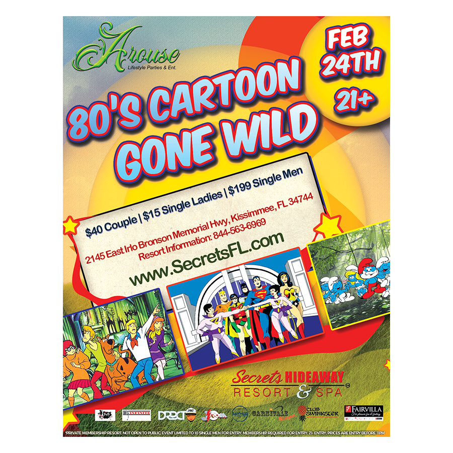 80's Cartoon Gone Wild - Arouse Lifestyle