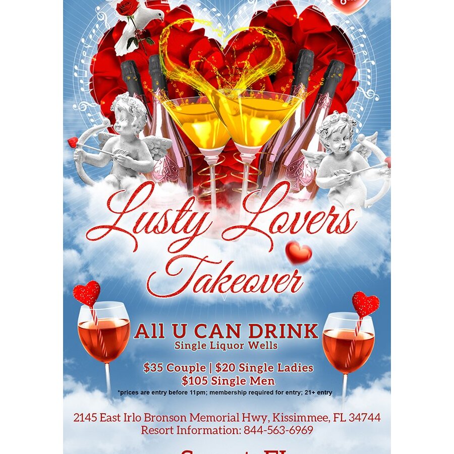 All U Can Drink - Lusty Lovers Takeover