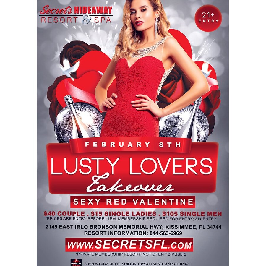 Sexy Red Valentine - Lusty Lovers Takeover