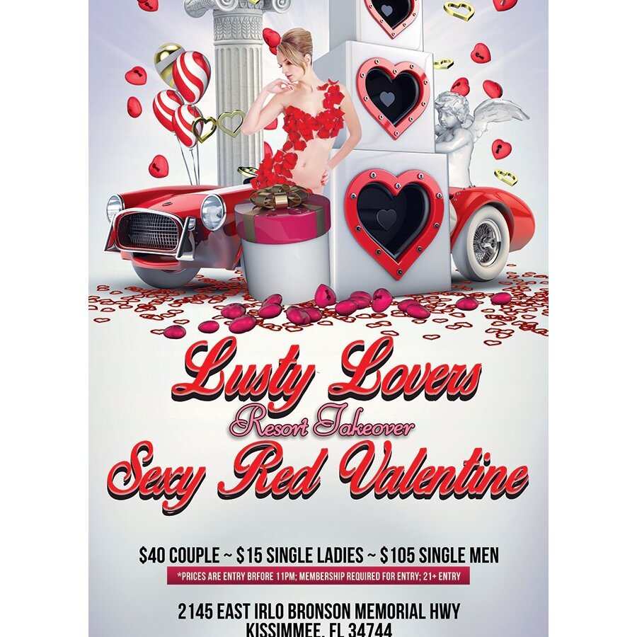 Sexy Red Valentine - Lusty Lovers Takeover