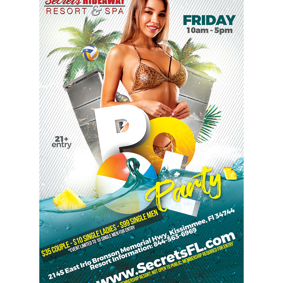 Pool Party 10am-5pm - NYE Takeover